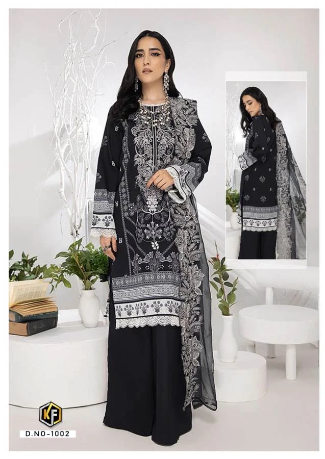 Keval Roha Black And White Vol-1 Kurti Pant With Dupatta